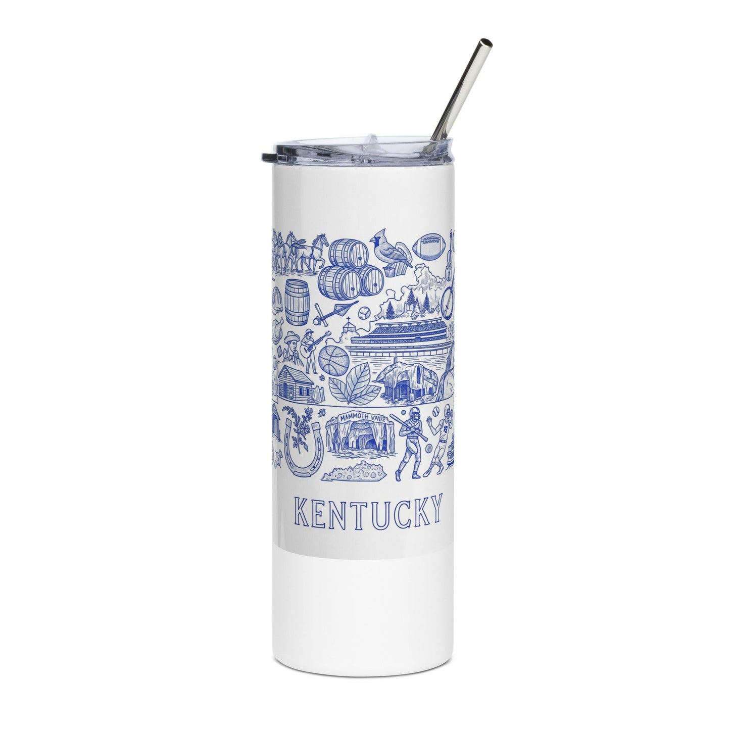 Kentucky Blue Ink Pack — Tee + Backpack + Tumbler - Bluegrass Elite Apparel LLC