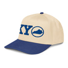 Kentucky Blue KY State Outline 5 Panel Cap - Bluegrass Elite Apparel LLC