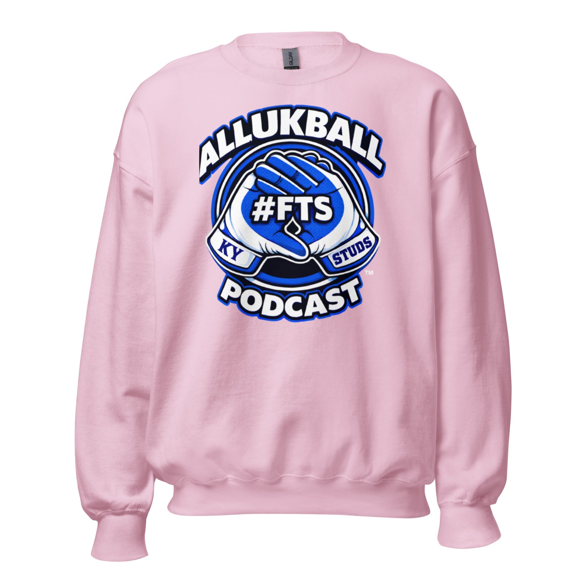 Kentucky Blue Podcast Ball Sweatshirt | Allukball Graphic Crewneck | Classic - Bluegrass Elite Apparel LLC