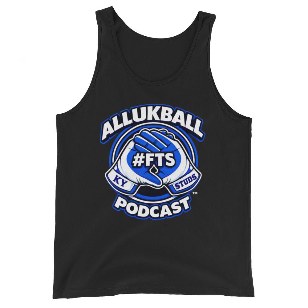 Kentucky Blue Podcast Ball Tank Top | Allukball Graphic Muscle Tank | Classic - Bluegrass Elite Apparel LLC