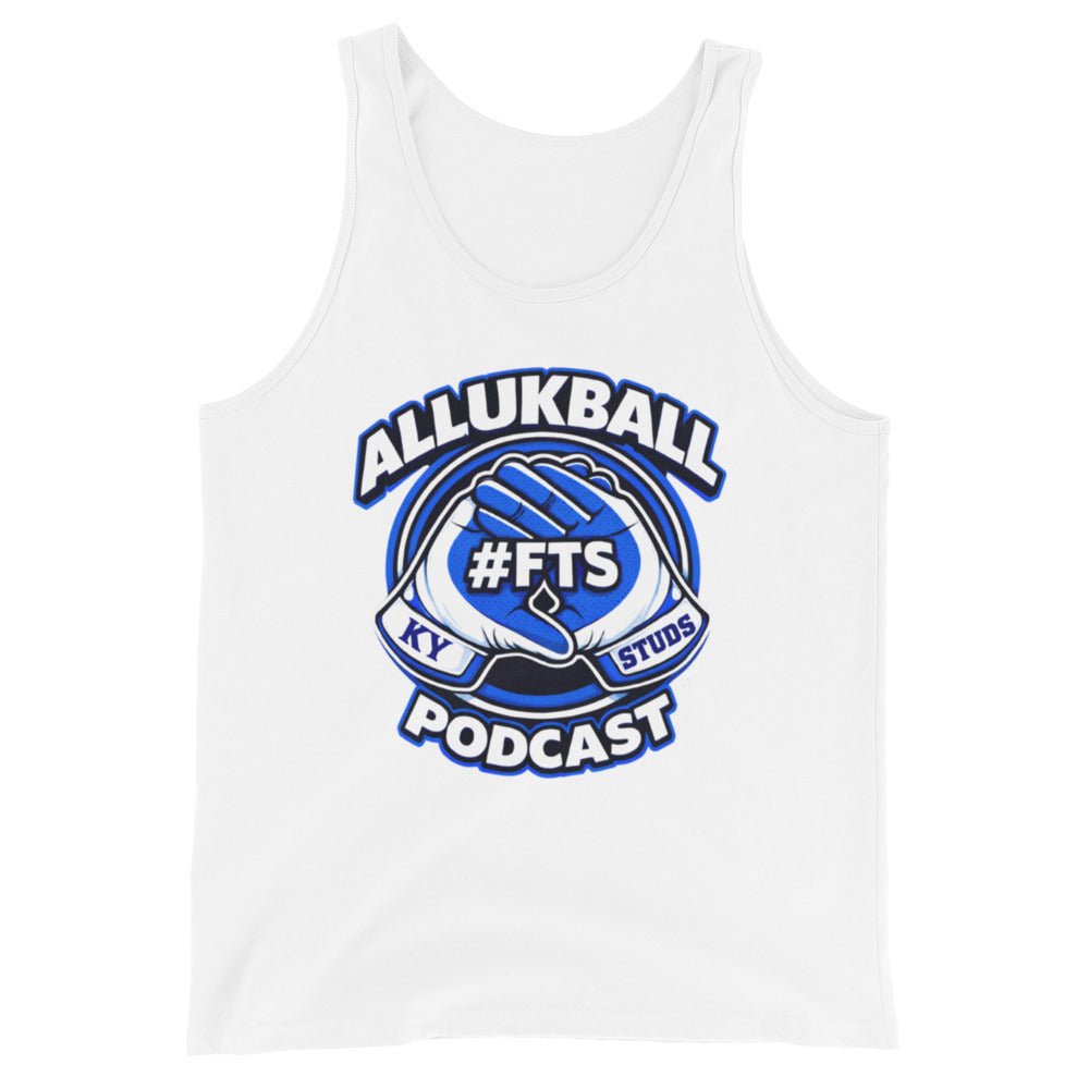 Kentucky Blue Podcast Ball Tank Top | Allukball Graphic Muscle Tank | Classic - Bluegrass Elite Apparel LLC