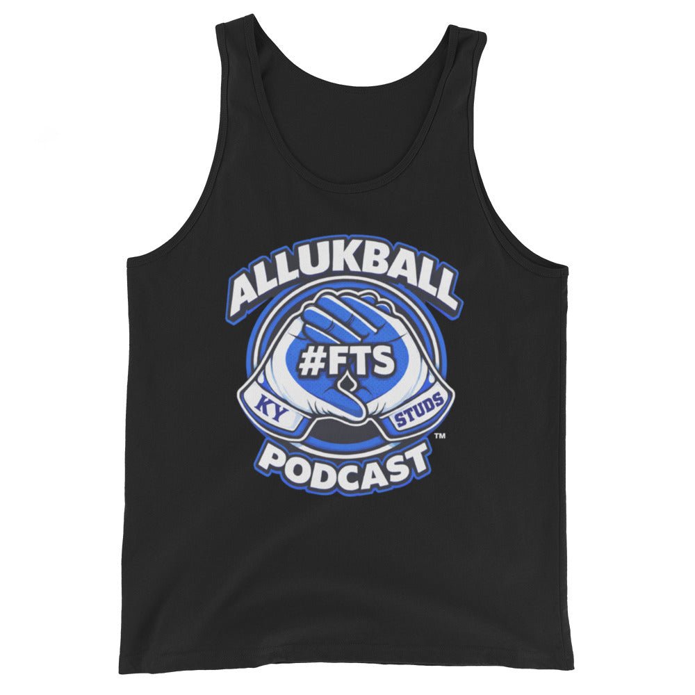 Kentucky Blue Podcast Ball Tank Top | Allukball Graphic Muscle Tank | Classic - Bluegrass Elite Apparel LLC