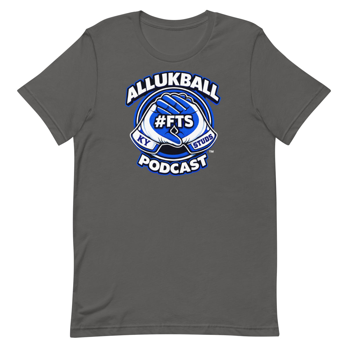 Kentucky Blue Podcast Ball Tee | Allukball Graphic Shirt | Classic - Bluegrass Elite Apparel LLC