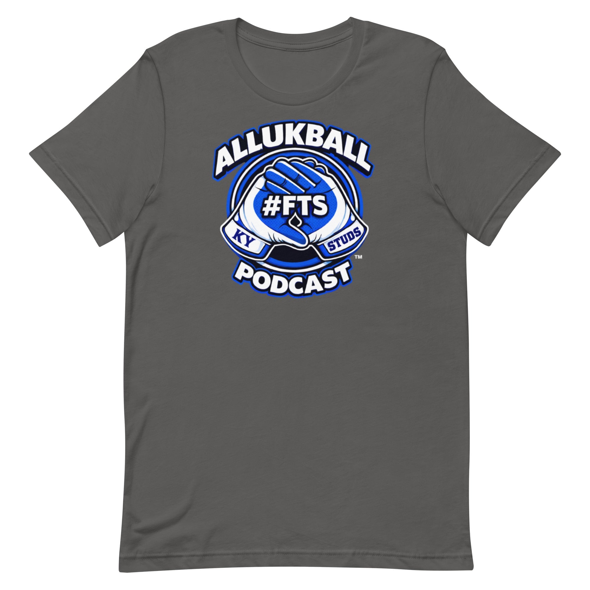 Kentucky Blue Podcast Ball Tee | Allukball Graphic Shirt | Classic - Bluegrass Elite Apparel LLC