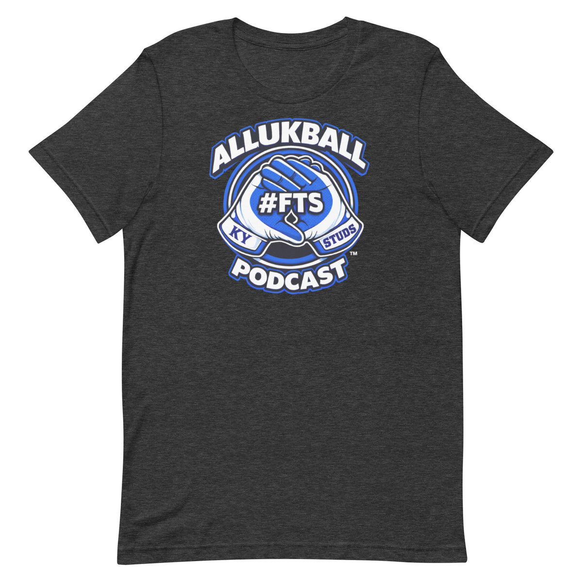 Kentucky Blue Podcast Ball Tee | Allukball Graphic Shirt | Classic - Bluegrass Elite Apparel LLC