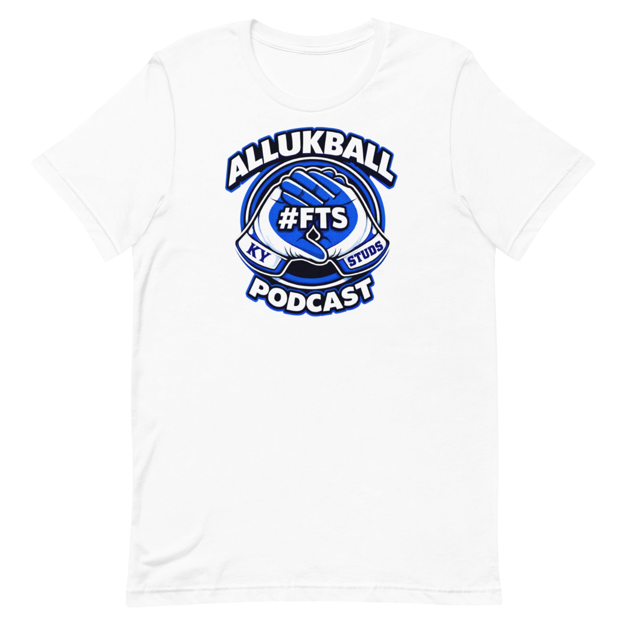 Kentucky Blue Podcast Ball Tee | Allukball Graphic Shirt | Classic - Bluegrass Elite Apparel LLC