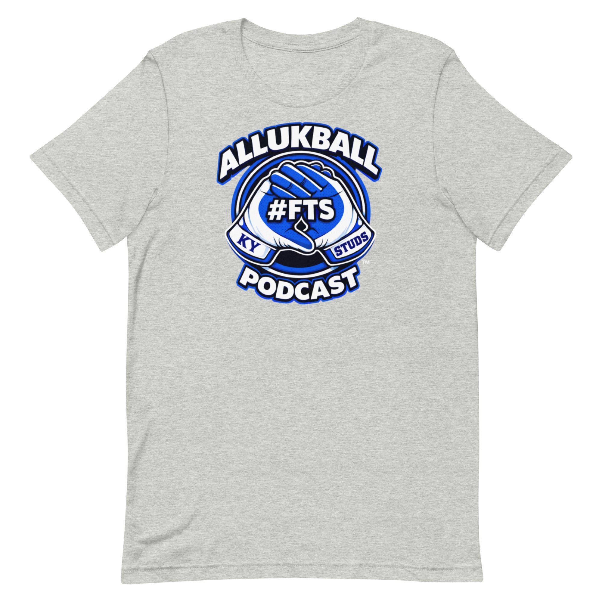 Kentucky Blue Podcast Ball Tee | Allukball Graphic Shirt | Classic - Bluegrass Elite Apparel LLC