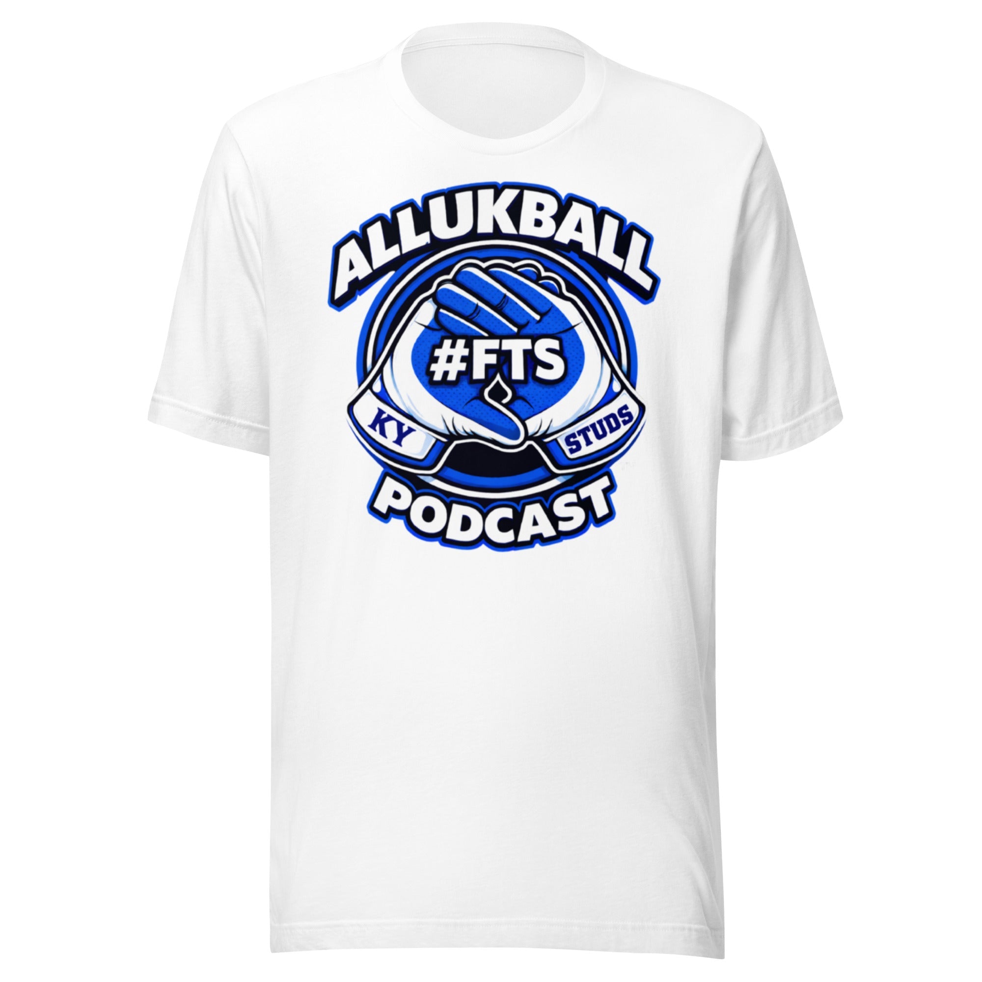 Kentucky Blue Podcast Ball Tee | Allukball Graphic Shirt | Classic - Bluegrass Elite Apparel LLC