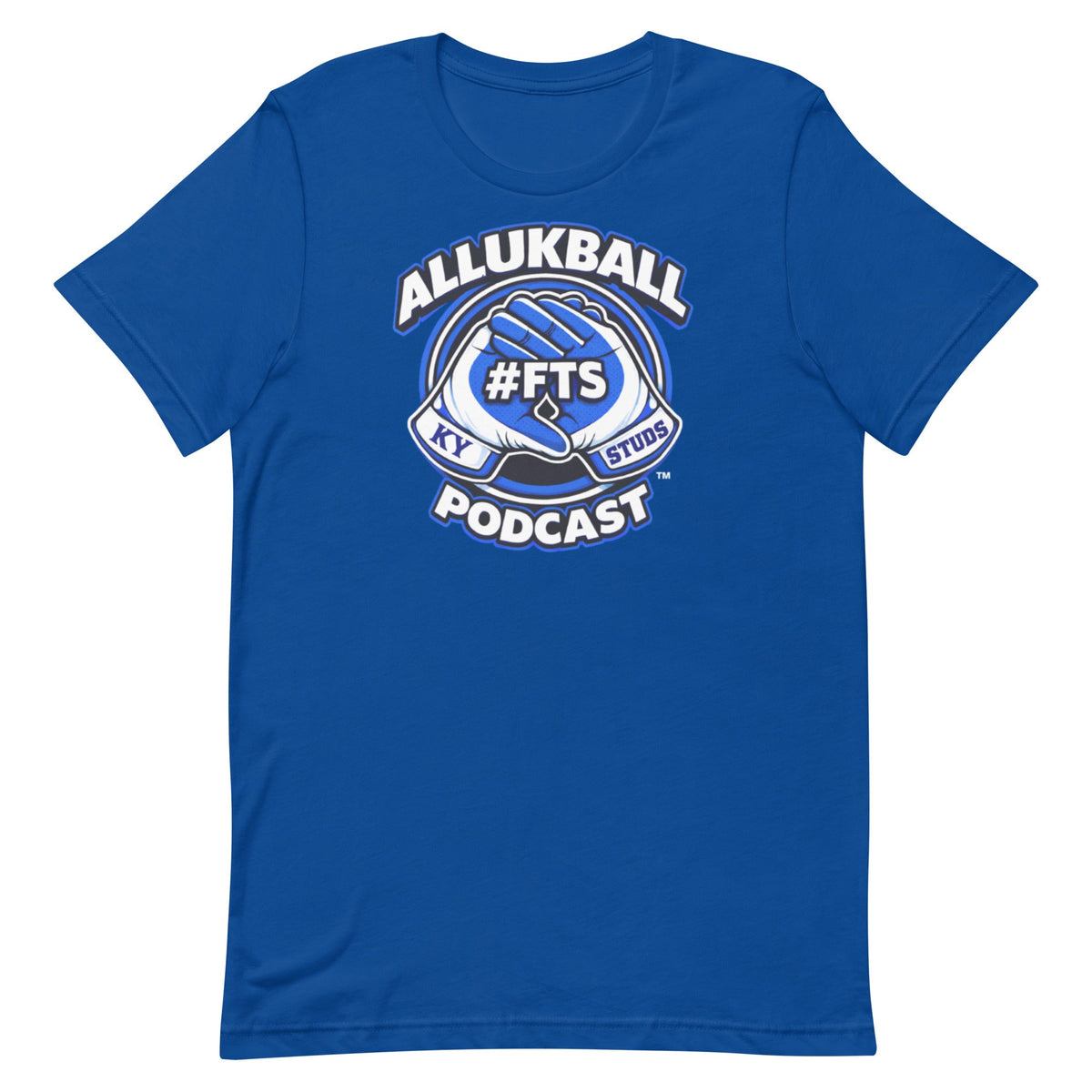 Kentucky Blue Podcast Ball Tee | Allukball Graphic Shirt | Classic - Bluegrass Elite Apparel LLC