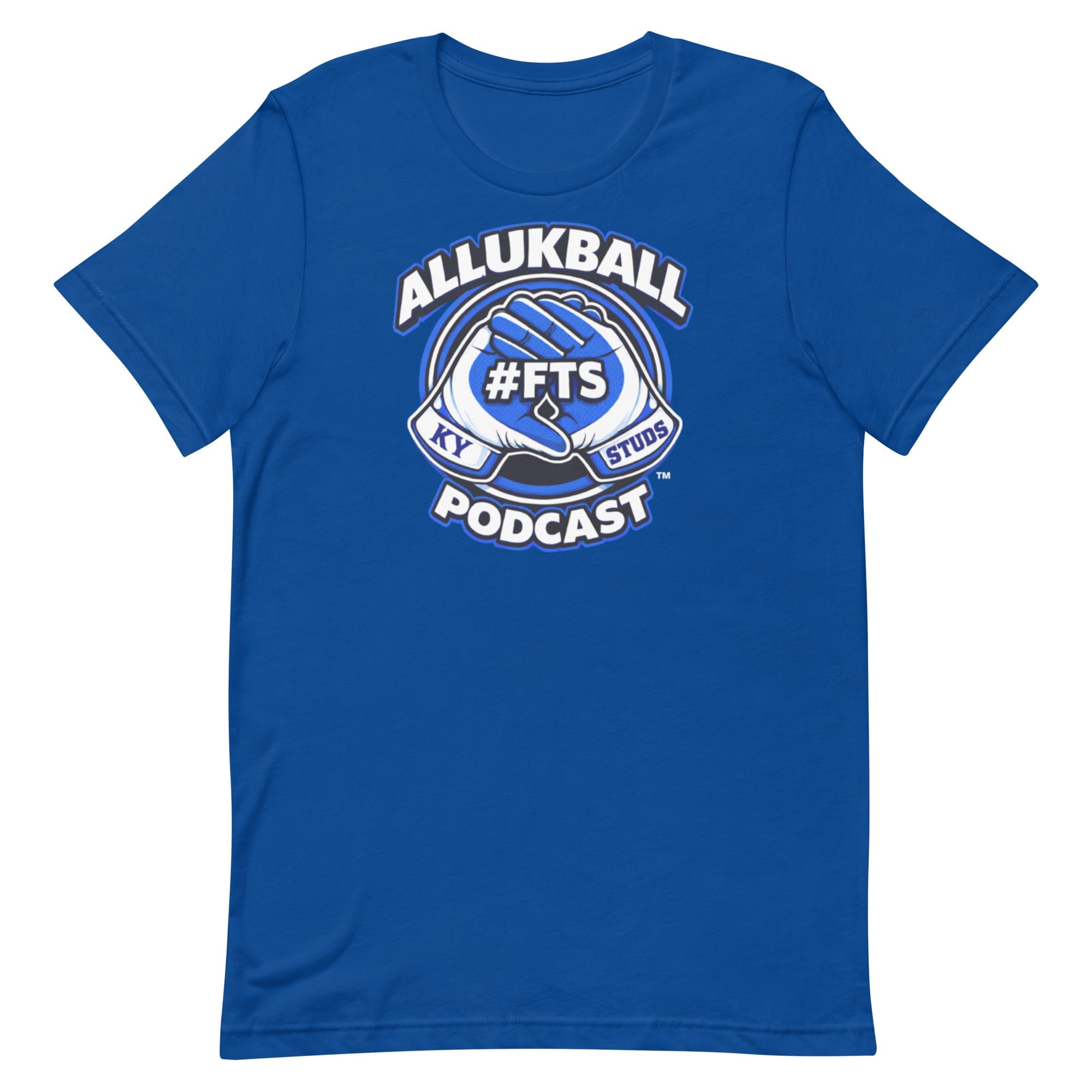 Kentucky Blue Podcast Ball Tee | Allukball Graphic Shirt | Classic - Bluegrass Elite Apparel LLC