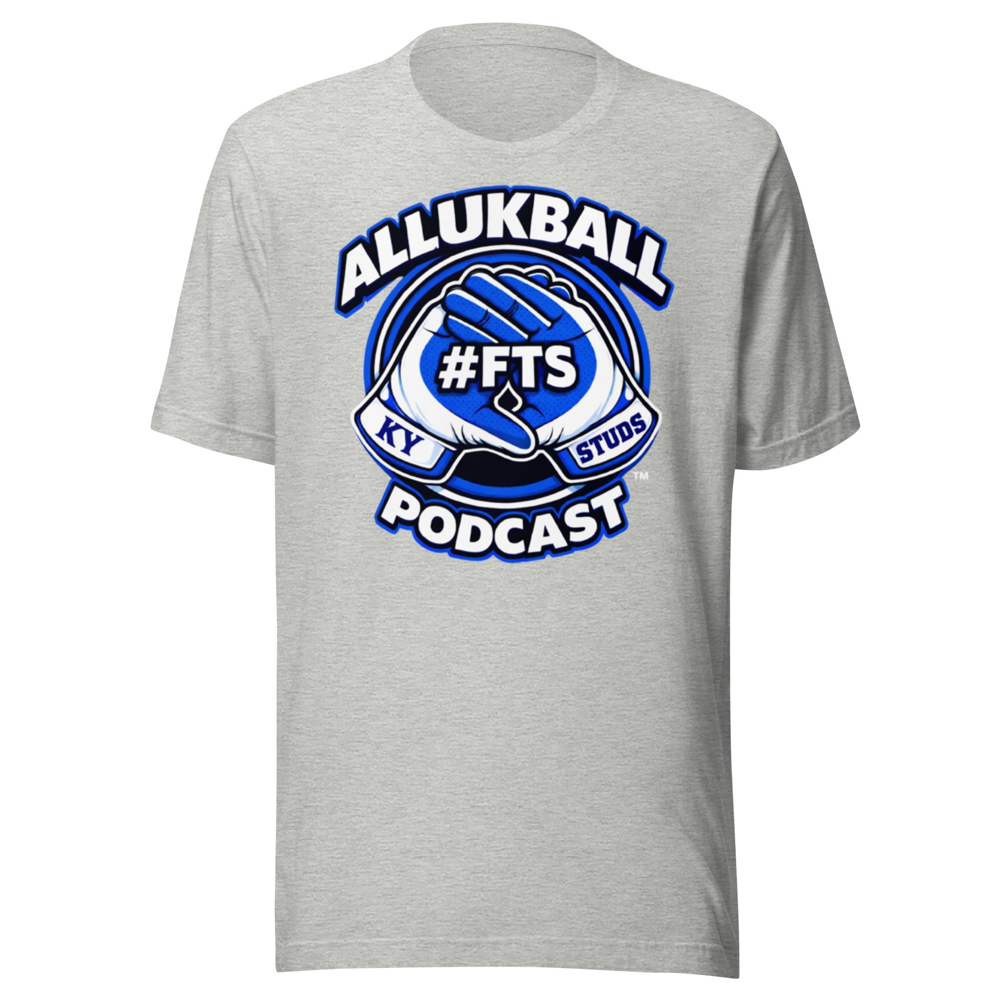 Kentucky Blue Podcast Ball Tee | Allukball Graphic Shirt | Classic - Bluegrass Elite Apparel LLC