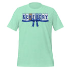Kentucky Blue Ribbon Script Classic Tee - Bluegrass Elite Apparel LLC