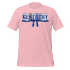 Kentucky Blue Ribbon Script Classic Tee - Bluegrass Elite Apparel LLC