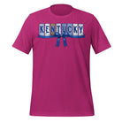 Kentucky Blue Ribbon Script Classic Tee - Bluegrass Elite Apparel LLC