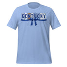 Kentucky Blue Ribbon Script Classic Tee - Bluegrass Elite Apparel LLC