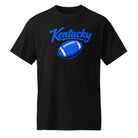 Kentucky Blue Script Ball DryBlend T-Shirt | Minimal Sports Design | Performance Cotton - Bluegrass Elite Apparel LLC