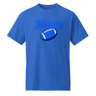 Kentucky Blue Script Ball DryBlend T-Shirt | Minimal Sports Design | Performance Cotton - Bluegrass Elite Apparel LLC