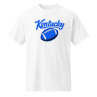 Kentucky Blue Script Ball DryBlend T-Shirt | Minimal Sports Design | Performance Cotton - Bluegrass Elite Apparel LLC