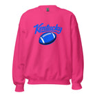Kentucky Blue Script Ball Sweatshirt | Minimal Sports Design | Classic Crewneck - Bluegrass Elite Apparel LLC