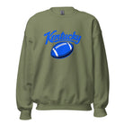 Kentucky Blue Script Ball Sweatshirt | Minimal Sports Design | Classic Crewneck - Bluegrass Elite Apparel LLC