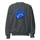 Kentucky Blue Script Ball Sweatshirt | Minimal Sports Design | Classic Crewneck - Bluegrass Elite Apparel LLC
