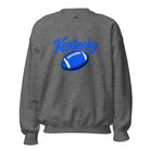 Kentucky Blue Script Ball Sweatshirt | Minimal Sports Design | Classic Crewneck - Bluegrass Elite Apparel LLC
