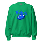 Kentucky Blue Script Ball Sweatshirt | Minimal Sports Design | Classic Crewneck - Bluegrass Elite Apparel LLC