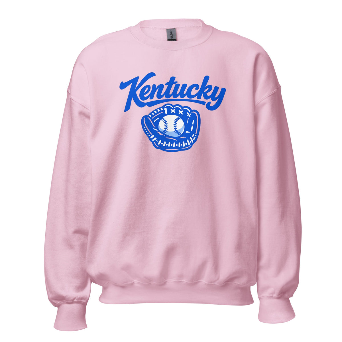 Kentucky Blue Sweatshirt | Glove Graphic | Classic Crewneck - Bluegrass Elite Apparel LLC