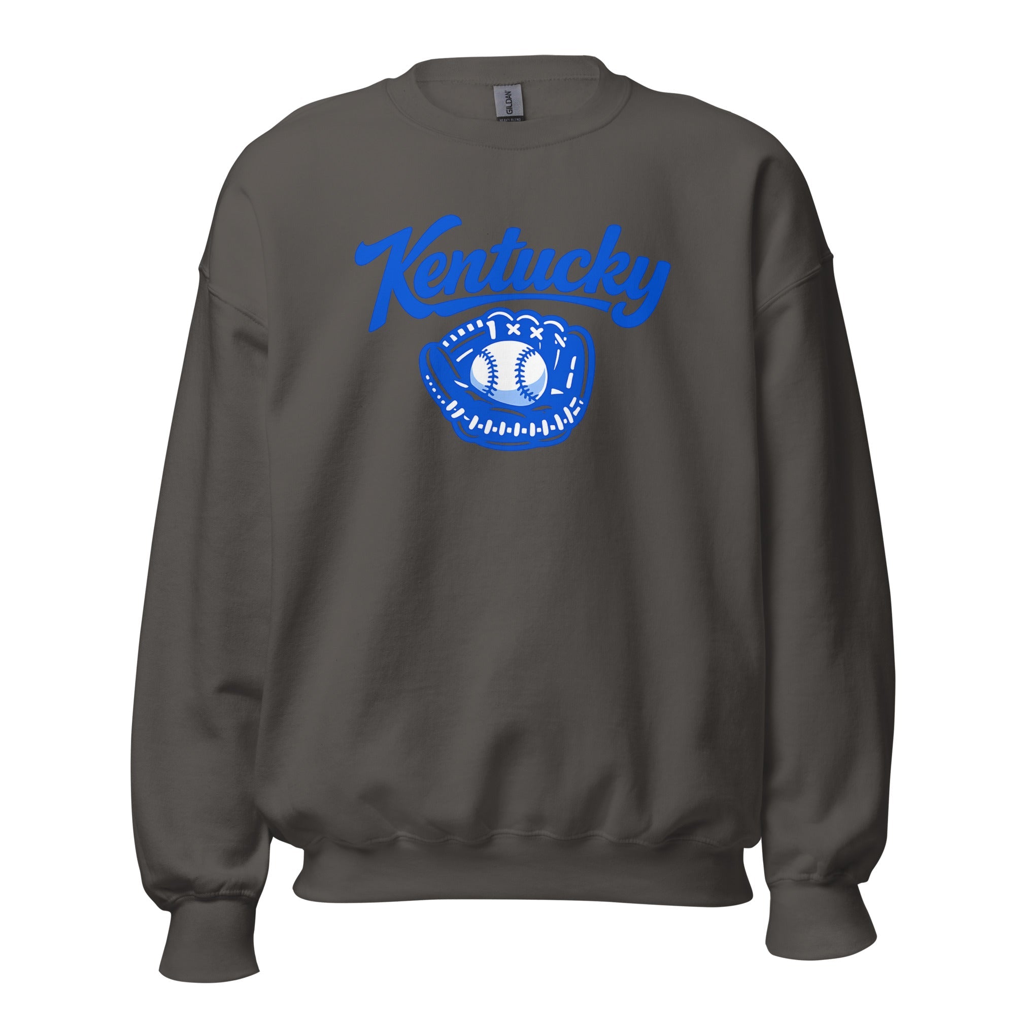 Kentucky Blue Sweatshirt | Glove Graphic | Classic Crewneck - Bluegrass Elite Apparel LLC