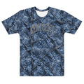Kentucky Blue Timber Camo Script Performance Tee - Bluegrass Elite Apparel LLC