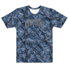 Kentucky Blue Timber Camo Script Performance Tee - Bluegrass Elite Apparel LLC