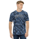 Kentucky Blue Timber Camo Script Performance Tee - Bluegrass Elite Apparel LLC