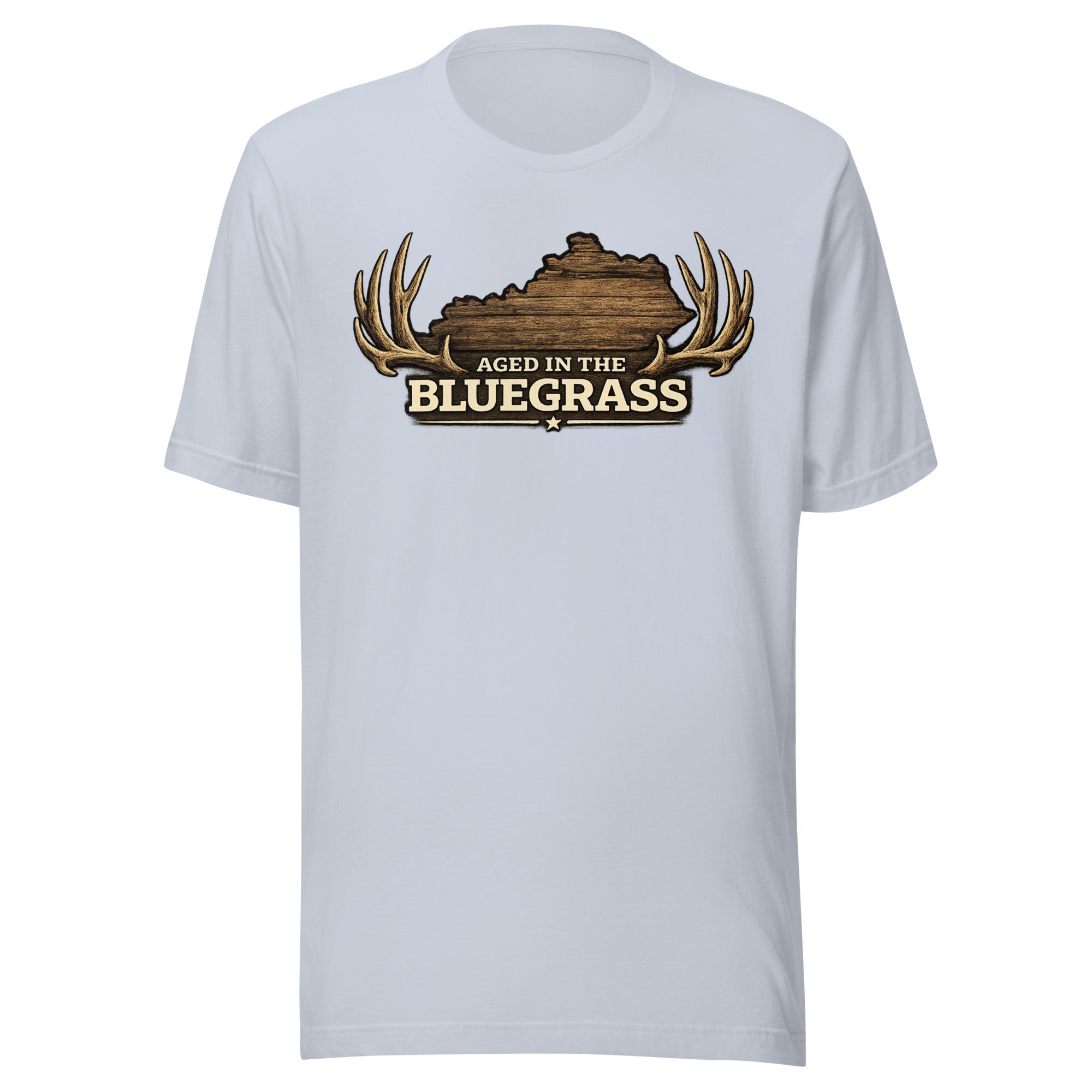 Kentucky Bluegrass Heritage Antler T-Shirt | Aged in the Bluegrass Design | Classic - Bluegrass Elite Apparel LLC
