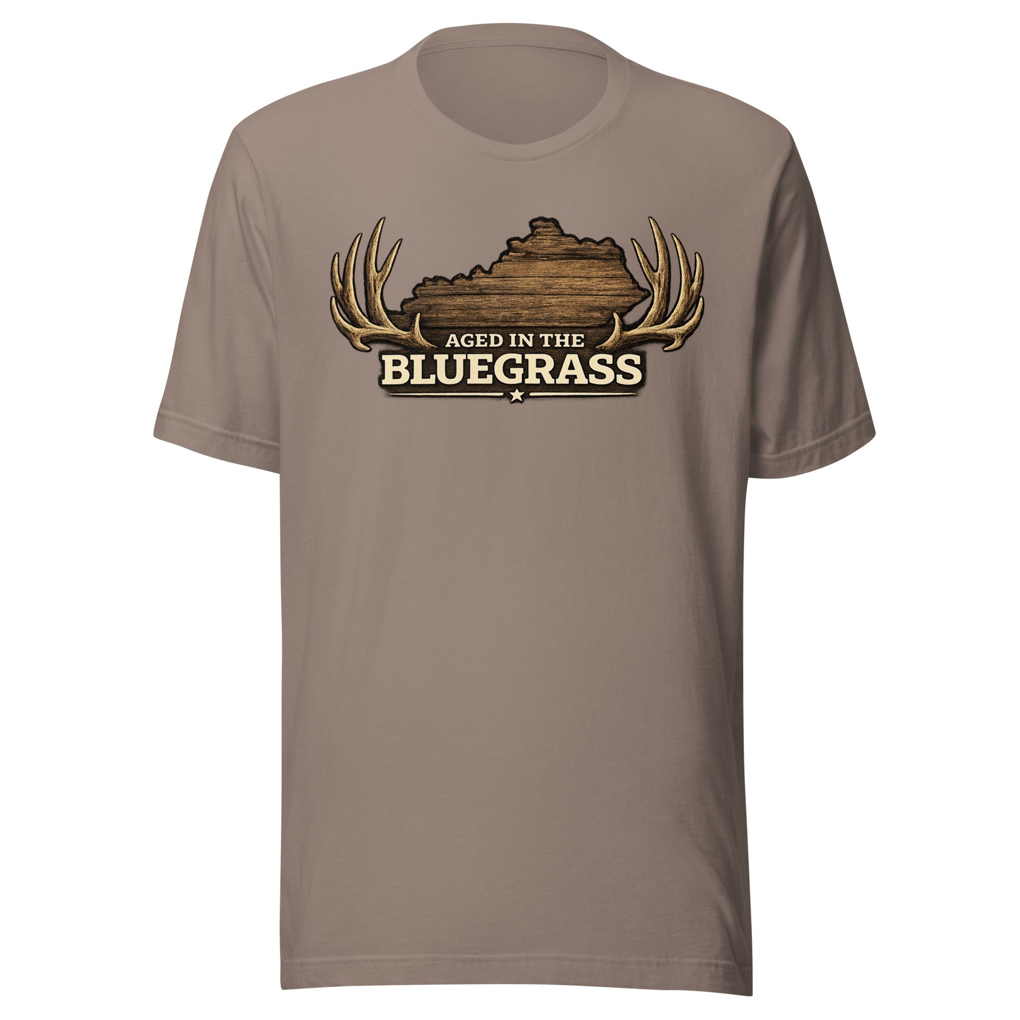 Kentucky Bluegrass Heritage Antler T-Shirt | Aged in the Bluegrass Design | Classic - Bluegrass Elite Apparel LLC
