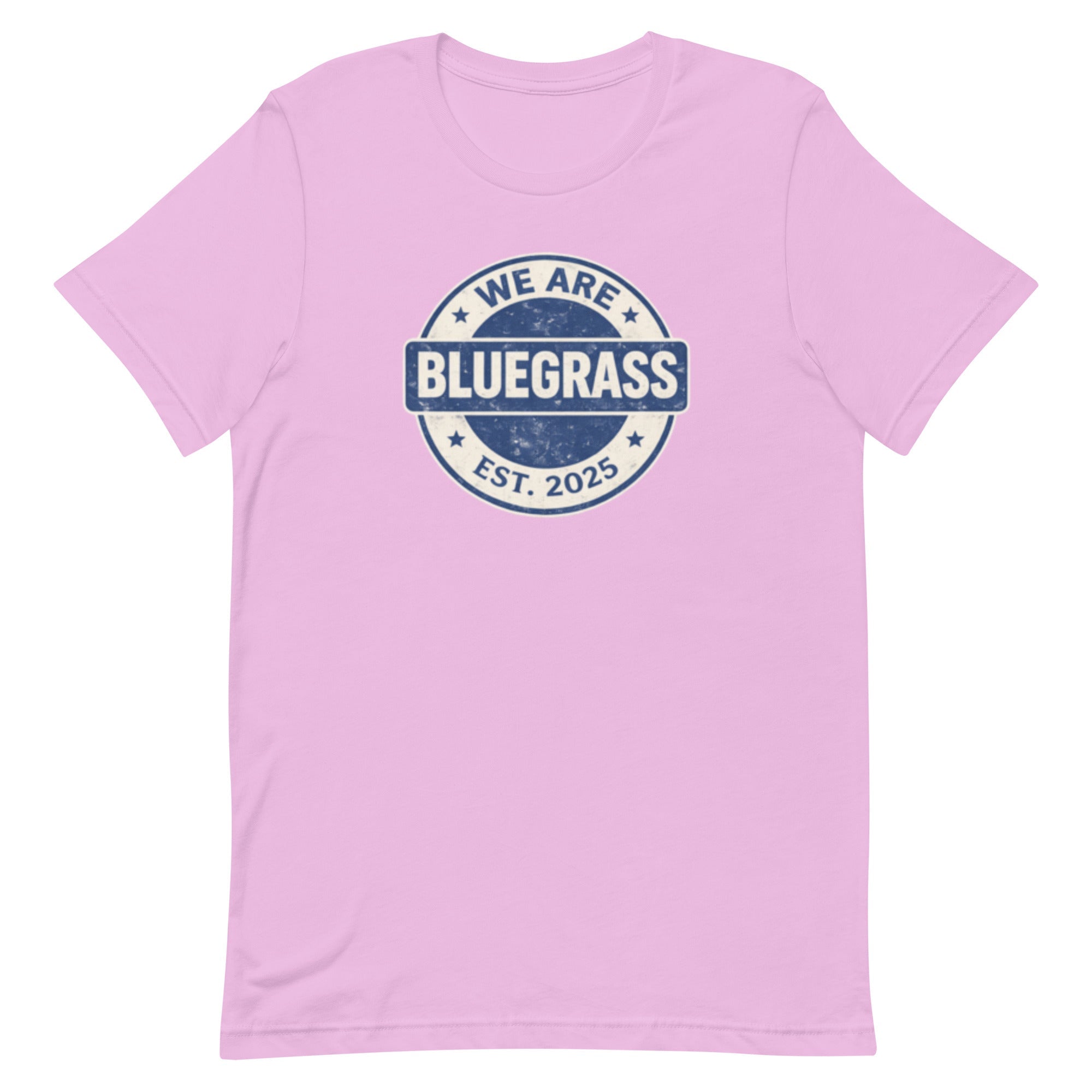 Kentucky Bluegrass Heritage Badge T-Shirt | Vintage Script Design | Classic - Bluegrass Elite Apparel LLC