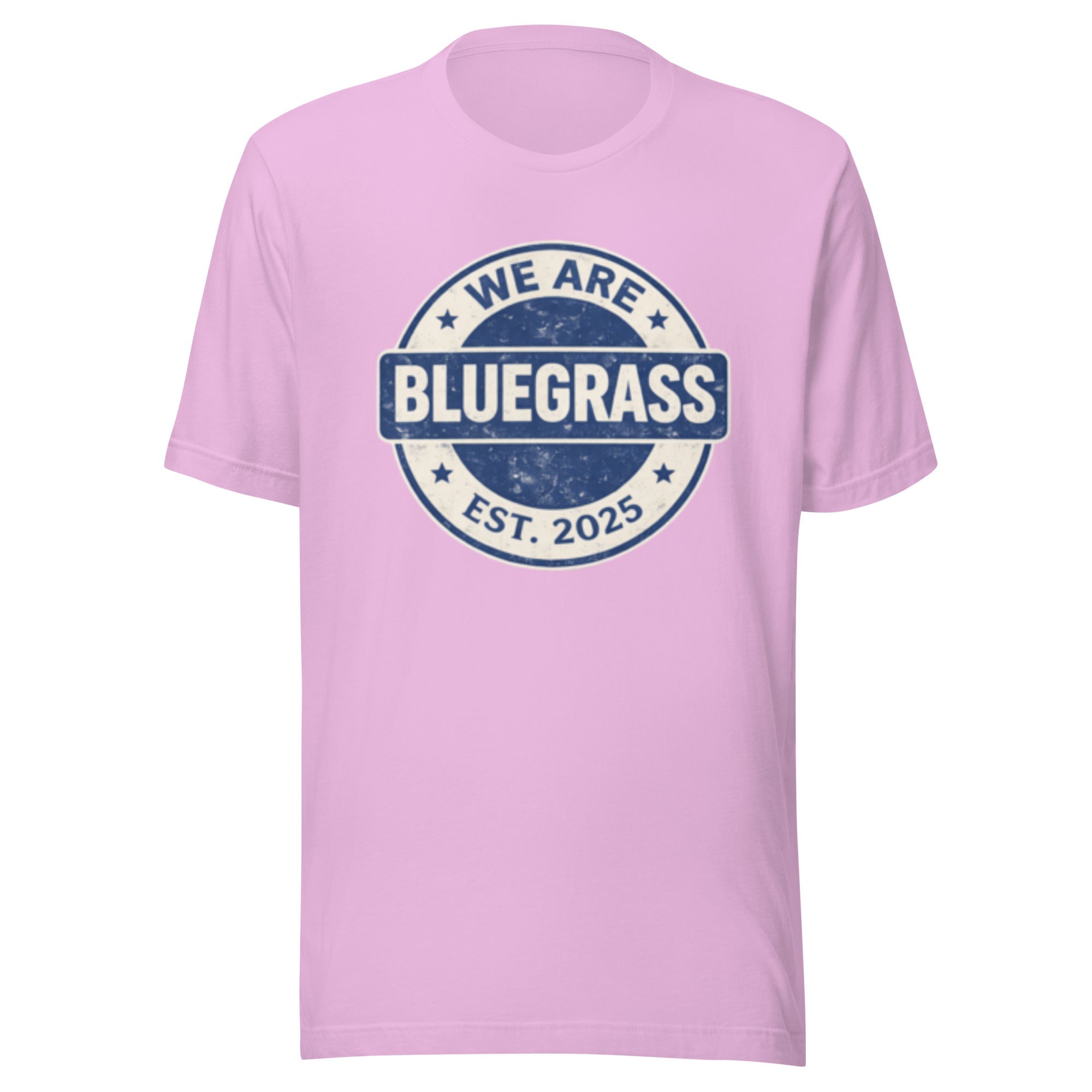 Kentucky Bluegrass Heritage Badge T-Shirt | Vintage Script Design | Classic - Bluegrass Elite Apparel LLC