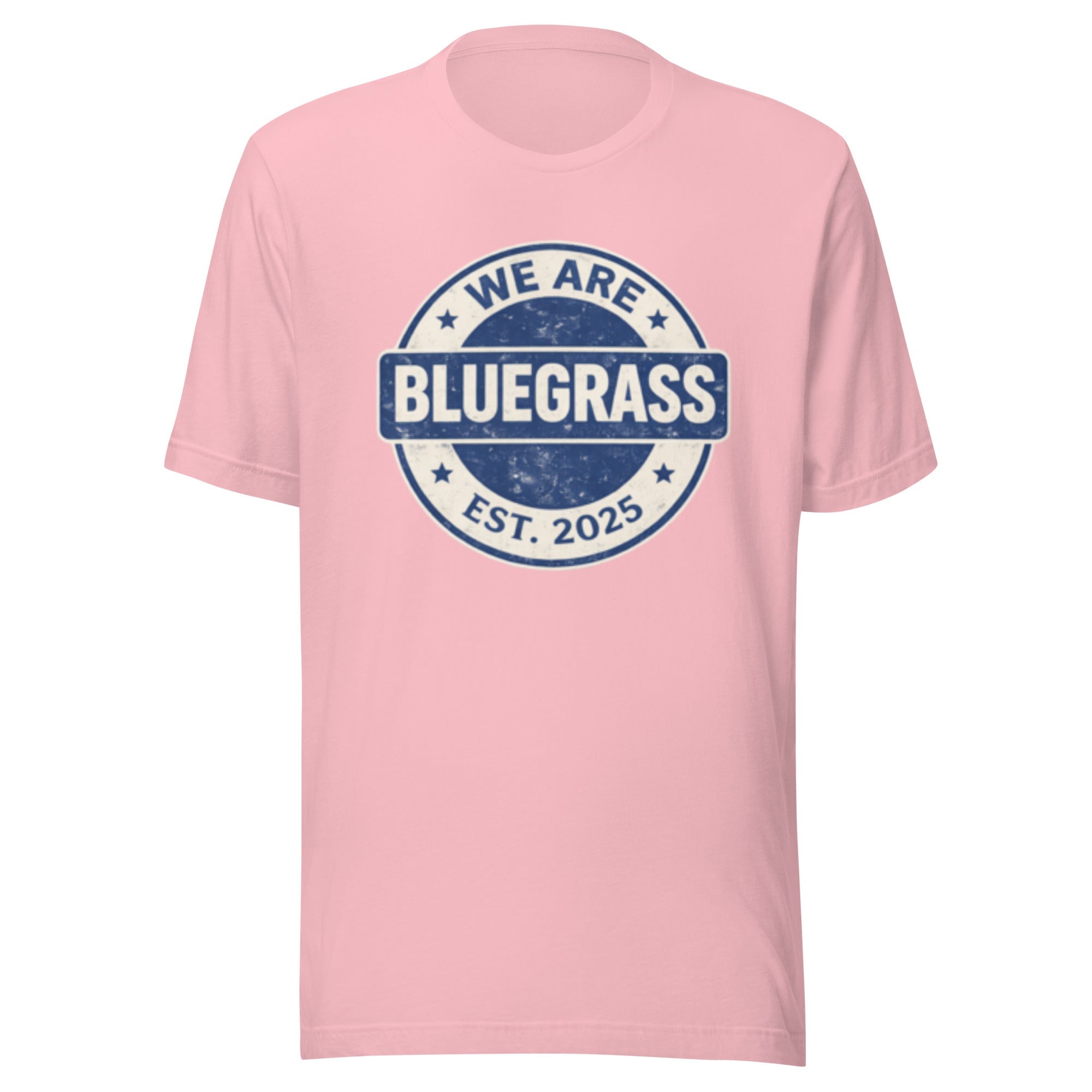 Kentucky Bluegrass Heritage Badge T-Shirt | Vintage Script Design | Classic - Bluegrass Elite Apparel LLC