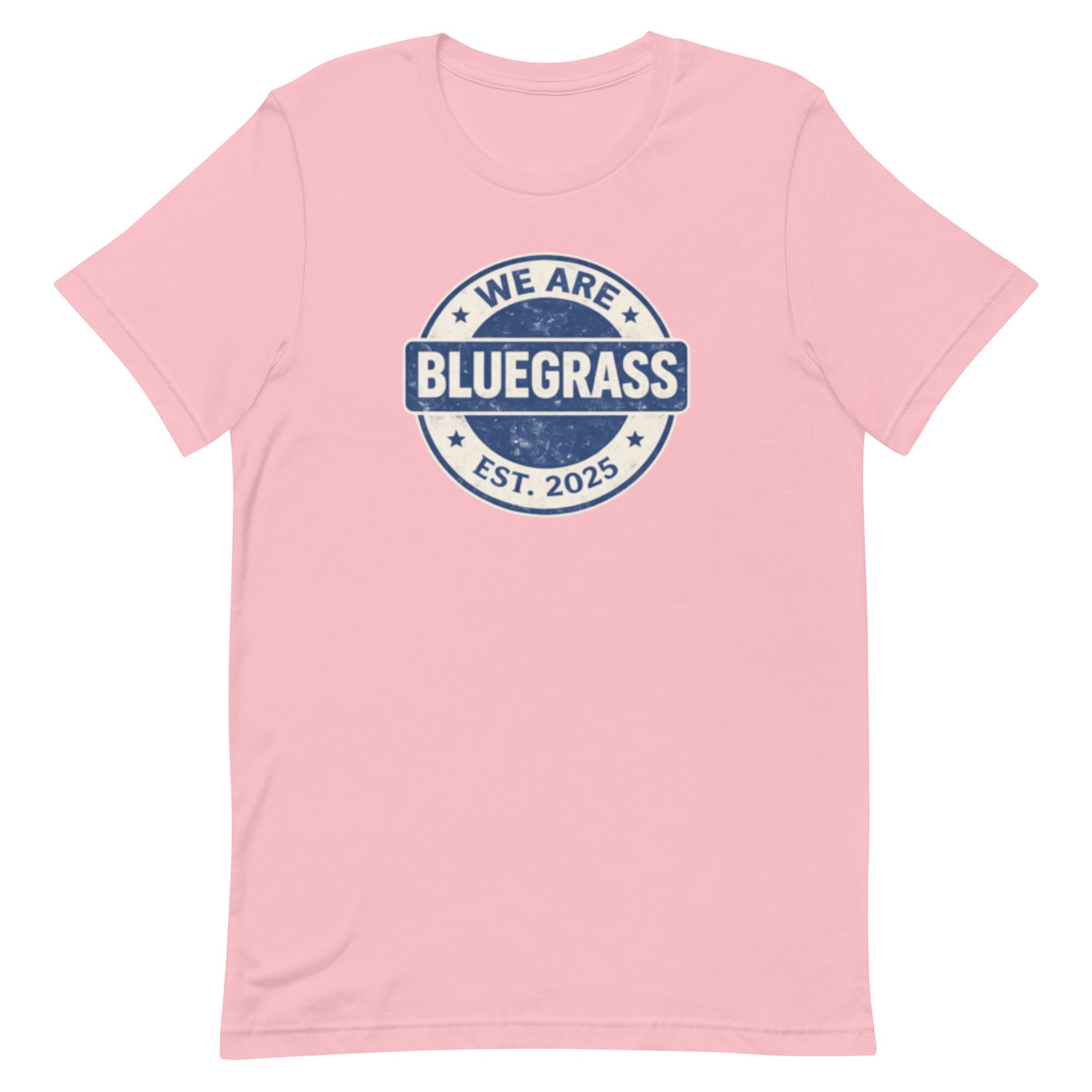 Kentucky Bluegrass Heritage Badge T-Shirt | Vintage Script Design | Classic - Bluegrass Elite Apparel LLC