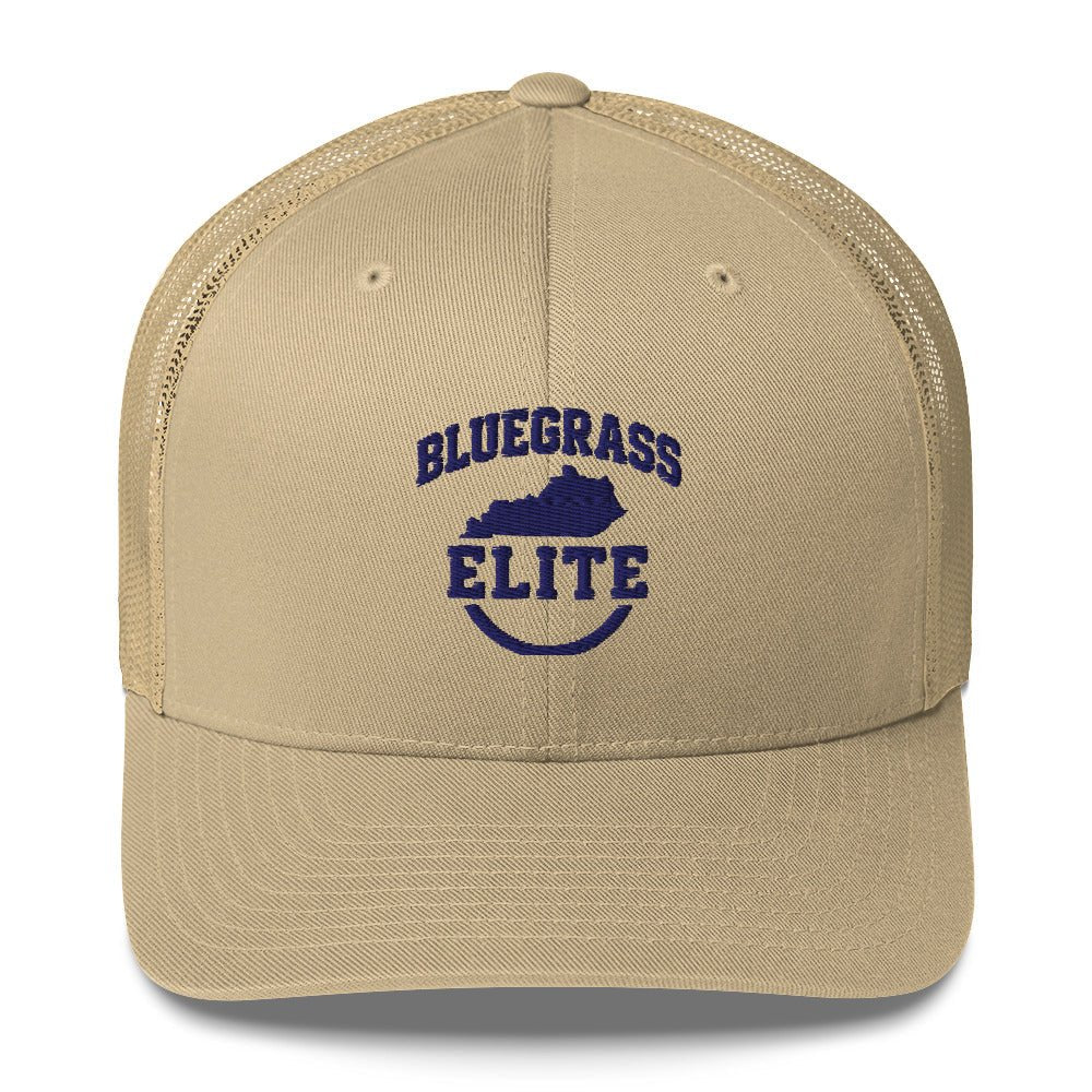 Kentucky Bluegrass Pride Hat | Mesh Trucker Cap | Veteran - Owned Gift | Free Shipping - Bluegrass Elite Apparel LLC
