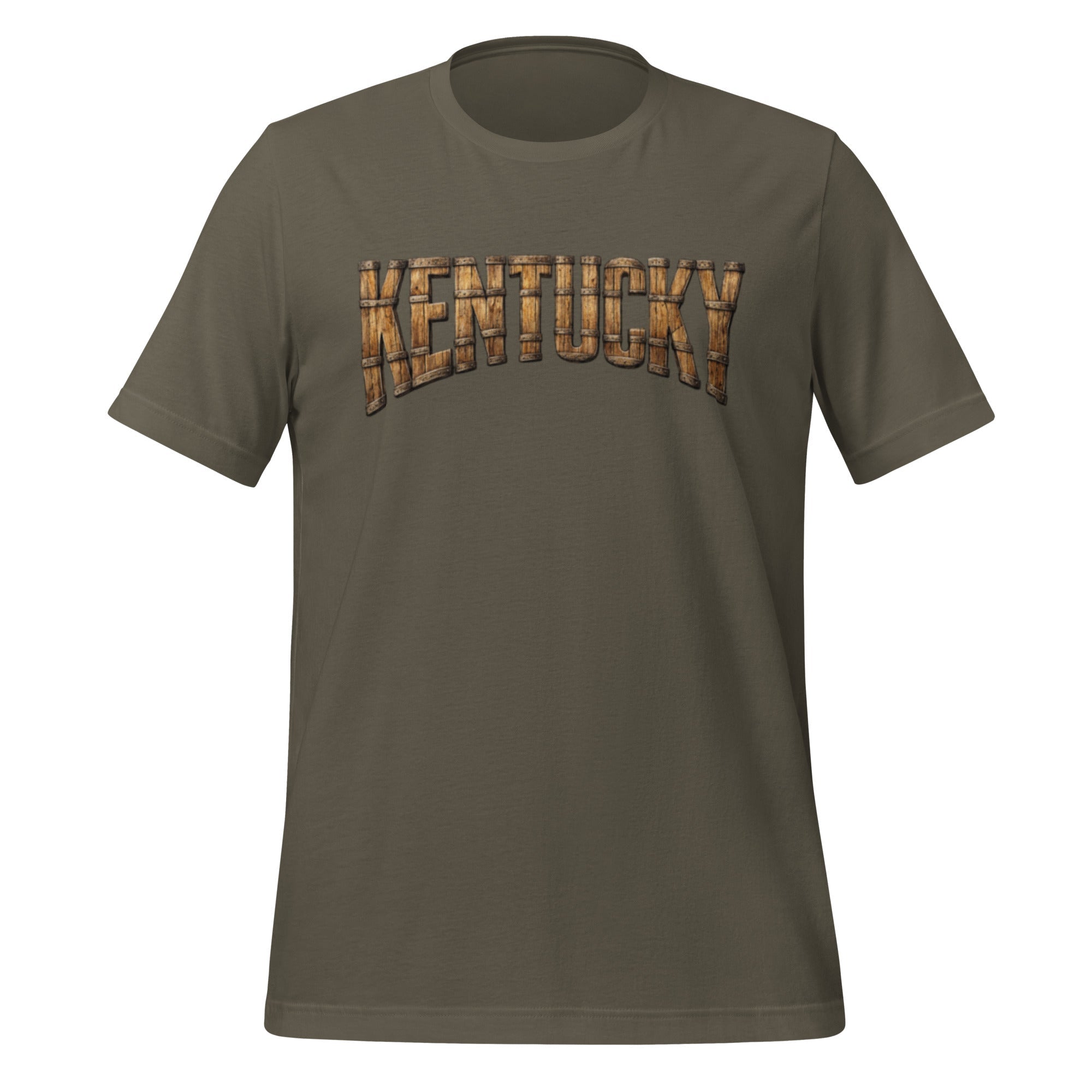 Kentucky Bourbon Shirt | Barrel Text Design | Classic - Bluegrass Elite Apparel LLC