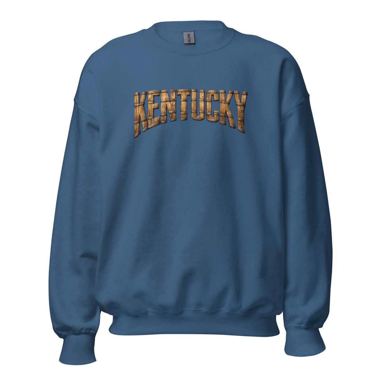 Kentucky Bourbon Sweatshirt | Barrel Text Design | Cozy Fit - Bluegrass Elite Apparel LLC