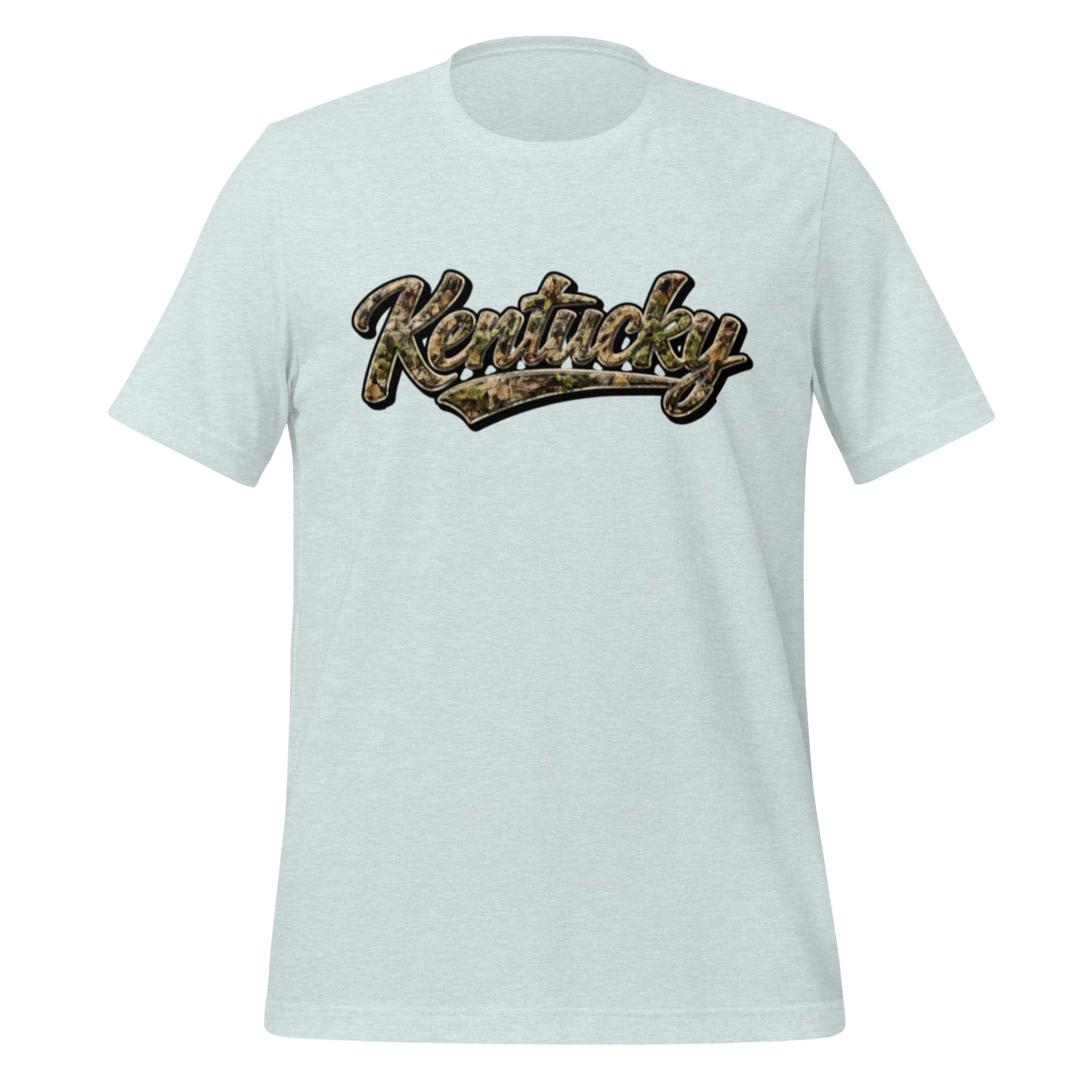 Kentucky Camo Shirt | Outdoor Script Design | Classic Cotton - Bluegrass Elite Apparel LLC