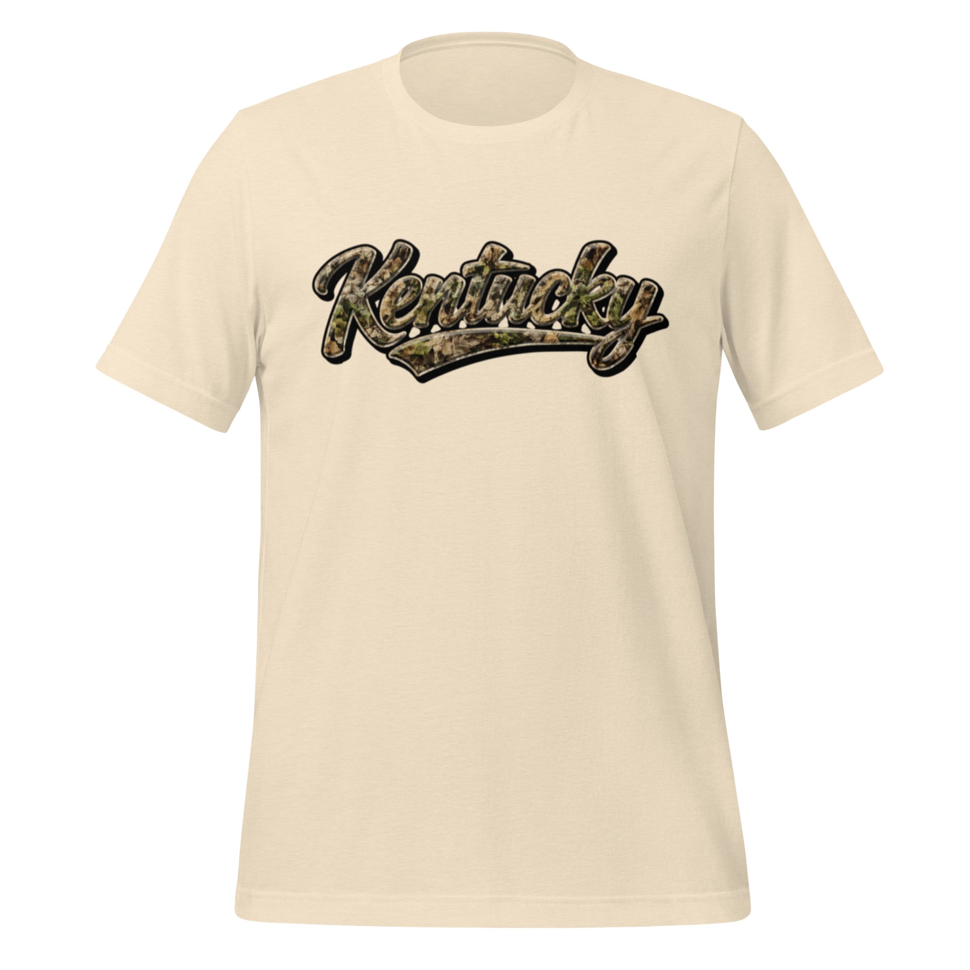 Kentucky Camo Shirt | Outdoor Script Design | Classic Cotton - Bluegrass Elite Apparel LLC