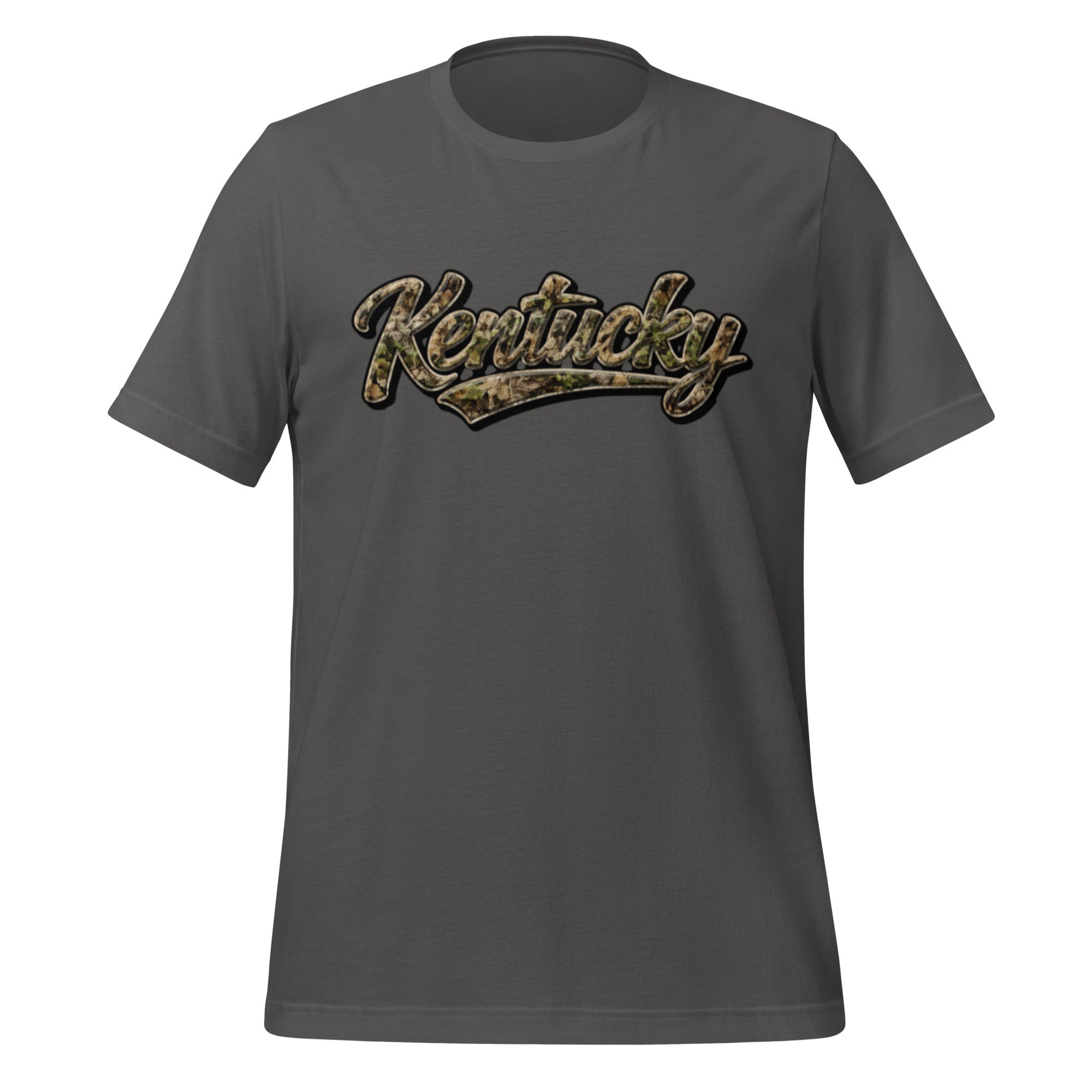 Kentucky Camo Shirt | Outdoor Script Design | Classic Cotton - Bluegrass Elite Apparel LLC