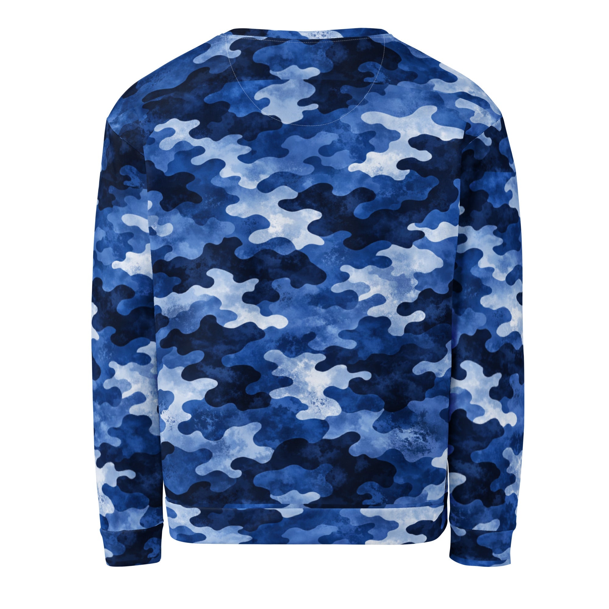 Kentucky Camo Sweatshirt | Blue All - Over Print | Unisex Fleece - Bluegrass Elite Apparel LLC