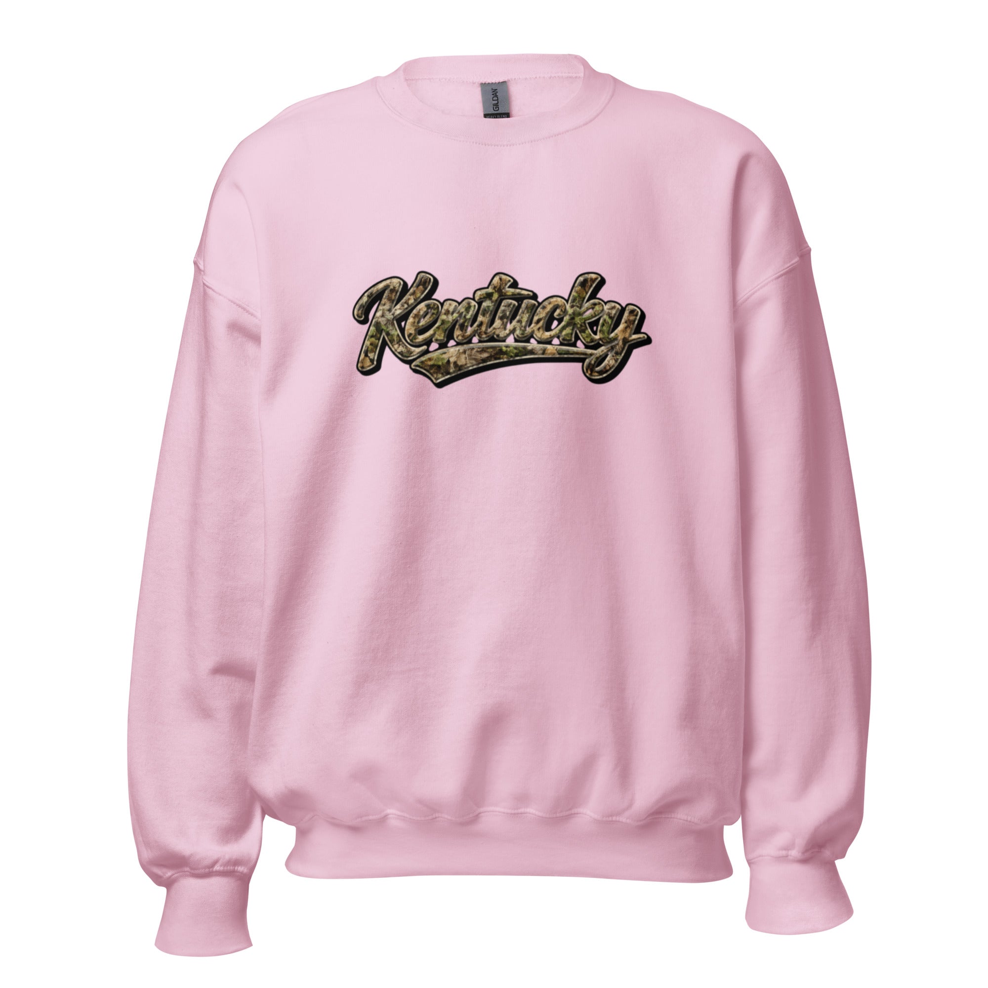 Kentucky Camo Sweatshirt | Outdoor Script Design | Unisex Fit - Bluegrass Elite Apparel LLC