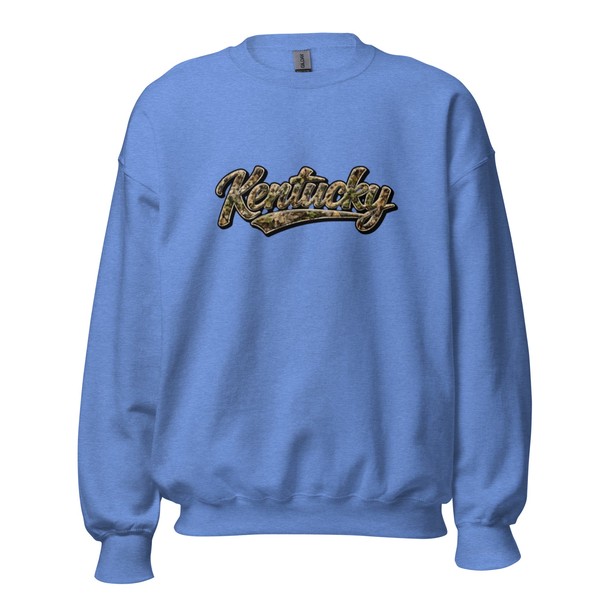 Kentucky Camo Sweatshirt | Outdoor Script Design | Unisex Fit - Bluegrass Elite Apparel LLC