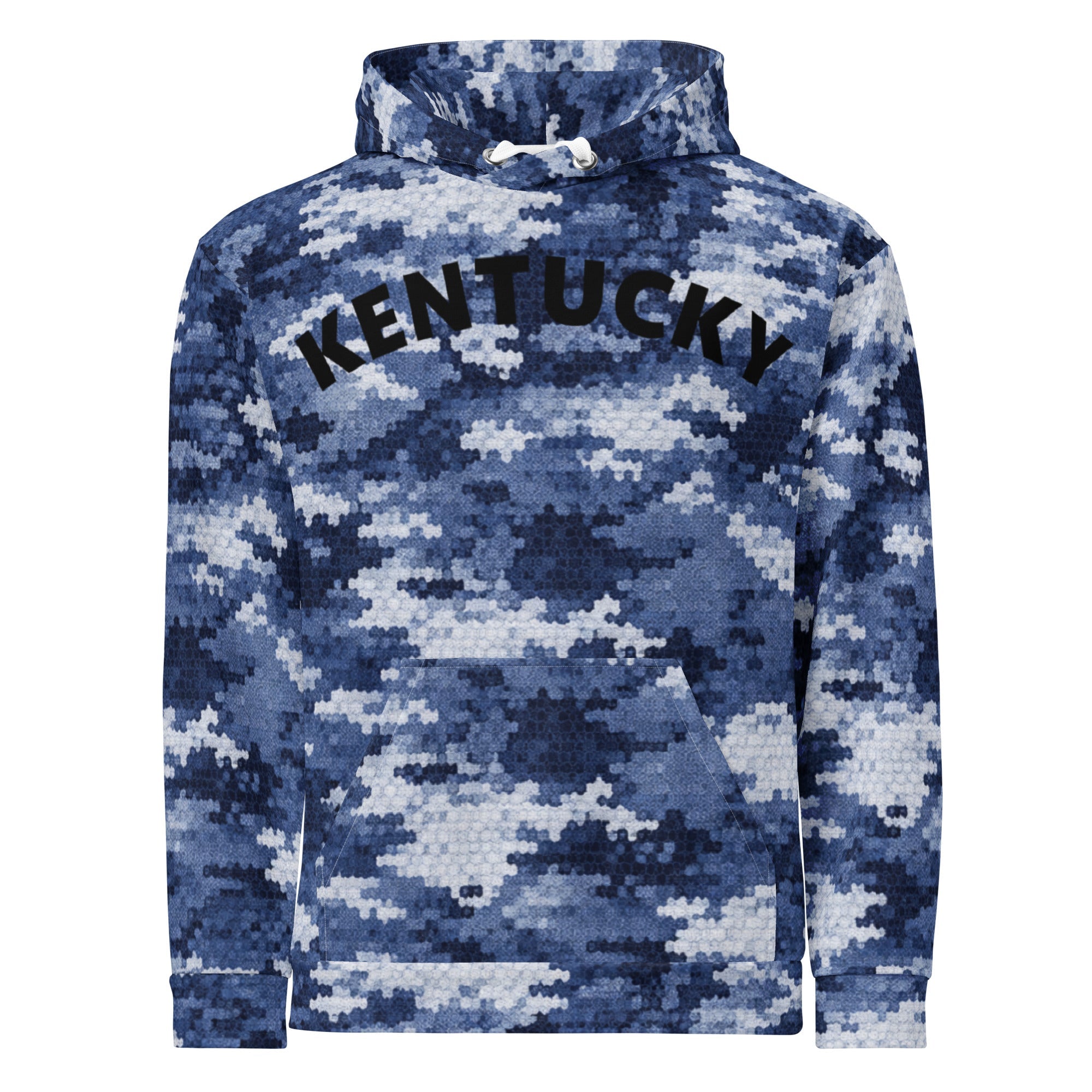 Kentucky Camo Unisex Hoodie | Bluegrass Digital Camo | Premium Fleece - Bluegrass Elite Apparel LLC