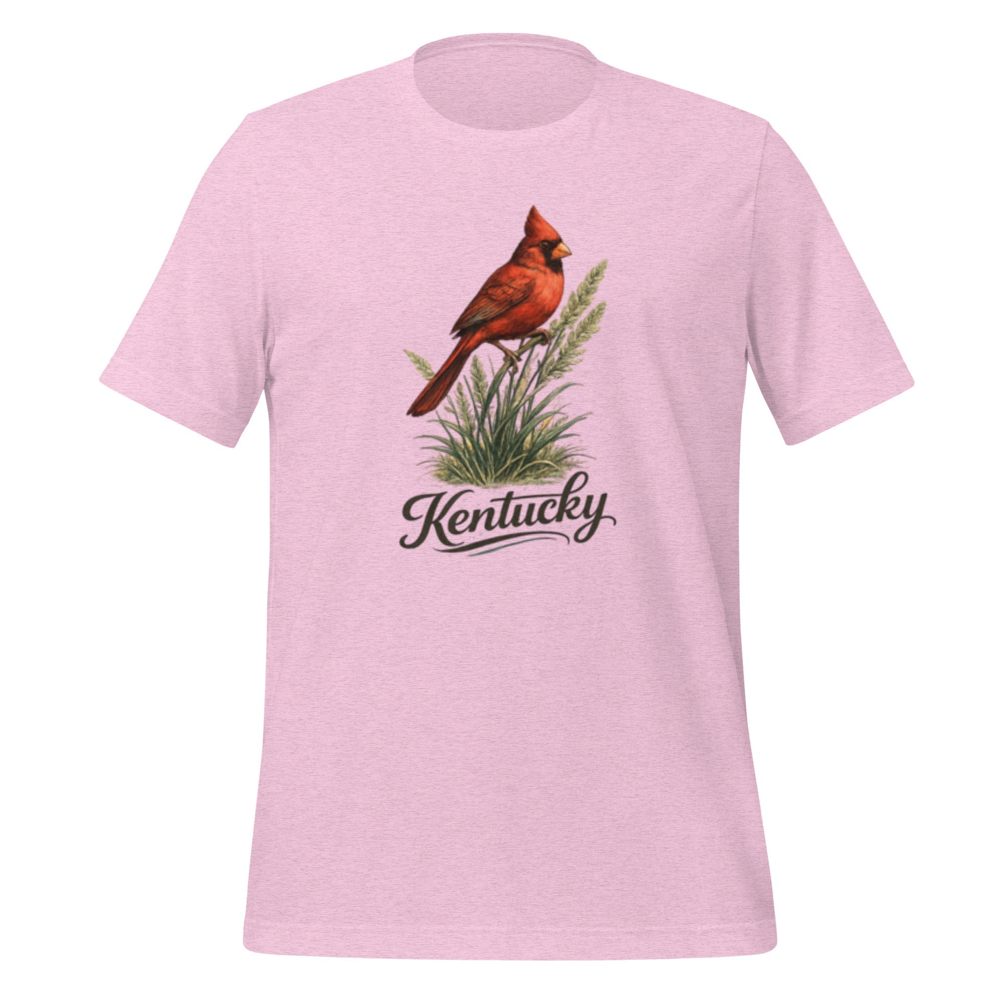 Kentucky Cardinal State Bird T-Shirt | Bluegrass Perch Design | Classic Cotton - Bluegrass Elite Apparel LLC