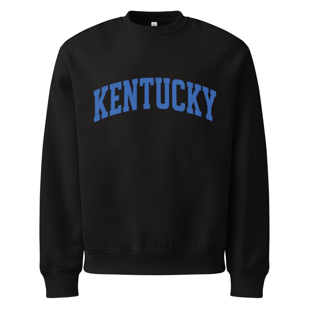 Kentucky Classic Oversized Heavyweight Sweatshirt – Vintage Kentucky Pullover - Bluegrass Elite Apparel LLC
